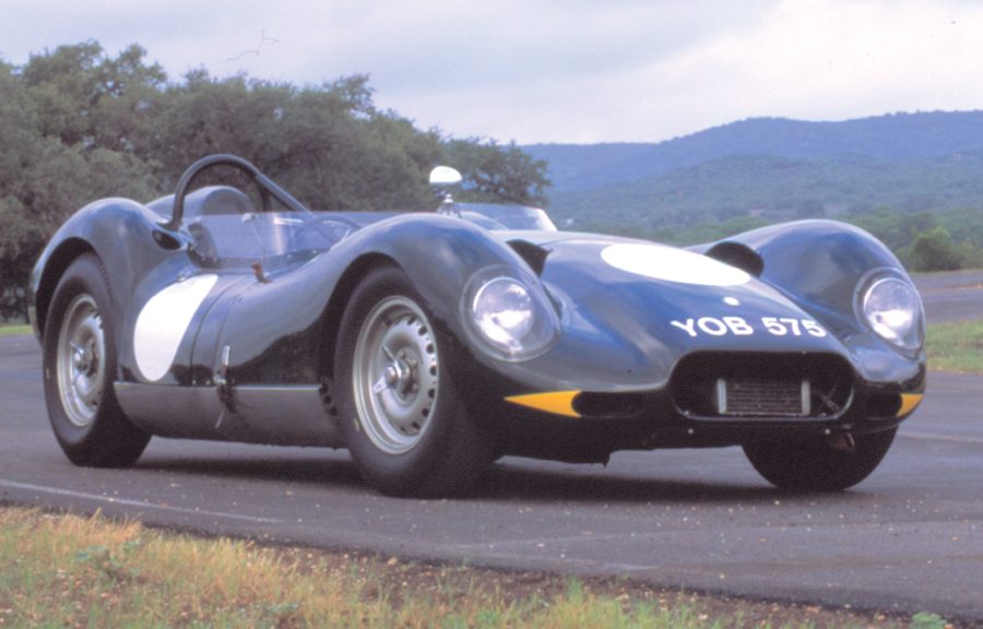 The 1959 Lister Jaguar of Julio Palmaz. 
Photo: Harold Pace