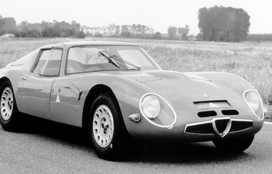 Alfa Romeo TZ2. Photo: Centro di Documentazione Storica Alfa Romeo