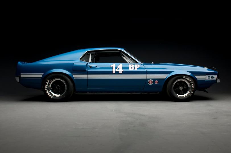 1969 Shelby GT350 Sportsroof SCCA B Prod Race Car right