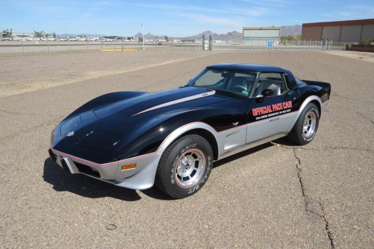 1978 Chevrolet Corvette Anniversary Pace Car front left