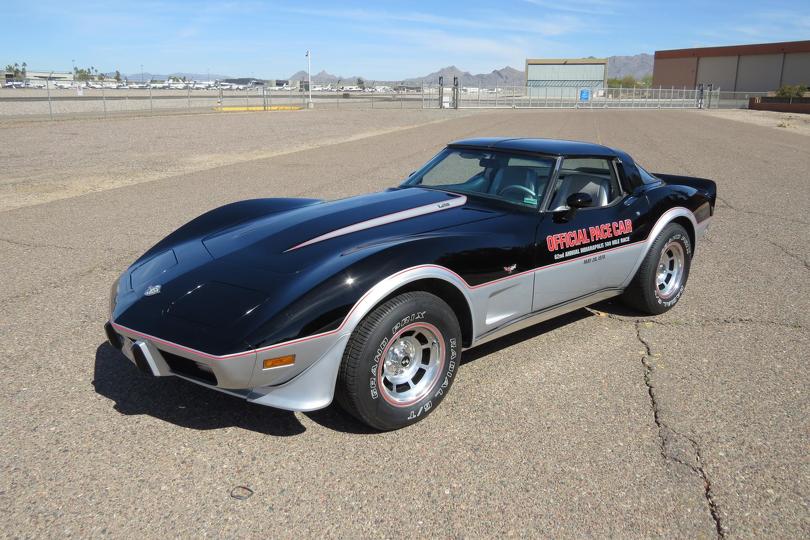 1978 Chevrolet Corvette Anniversary Pace Car front left