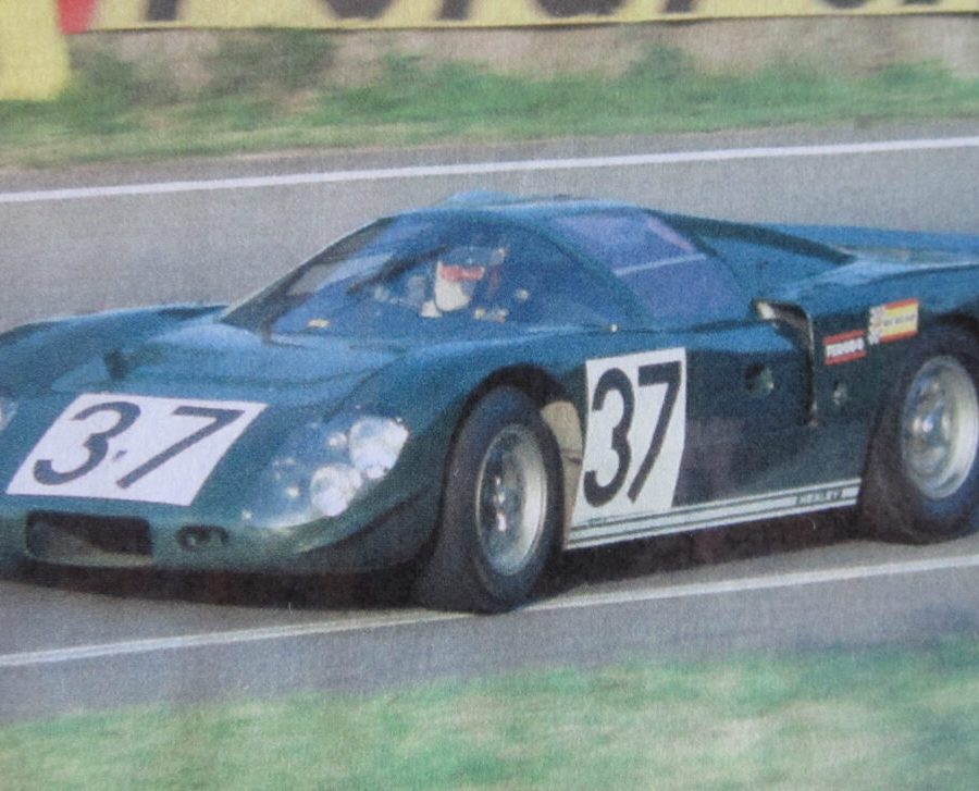 The Healey SR at Le Mans in 1969.