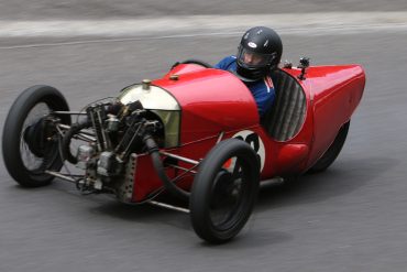 A STUDY OF CONCENTRATION - SANDFORD ANDREWS INHIS 1926 MORGAN AERO. Picasa