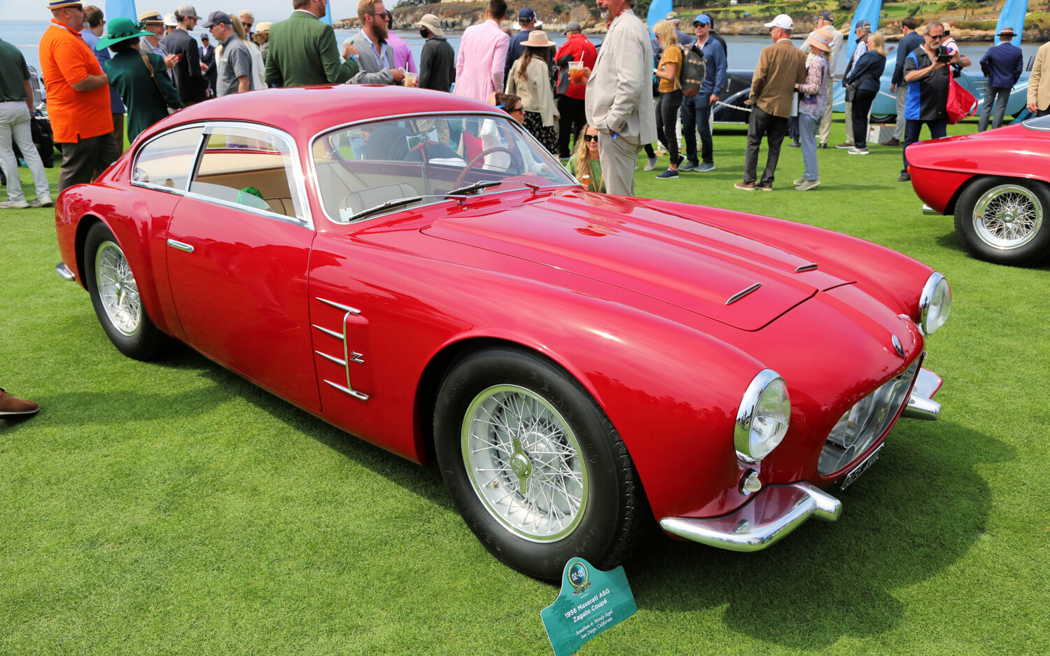 1956 Maserati A6G Zagato Coupe  Jonathan & Wendy Segal