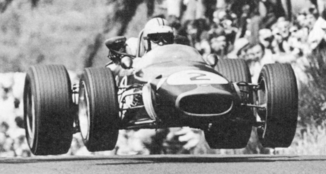 Denny Hulme wins the Formula One World Driving Championship (1967).