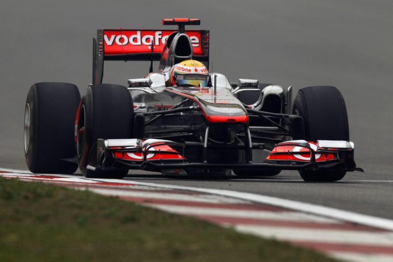 Lewis Hamilton, McLaren MP4-26 Mercedes.