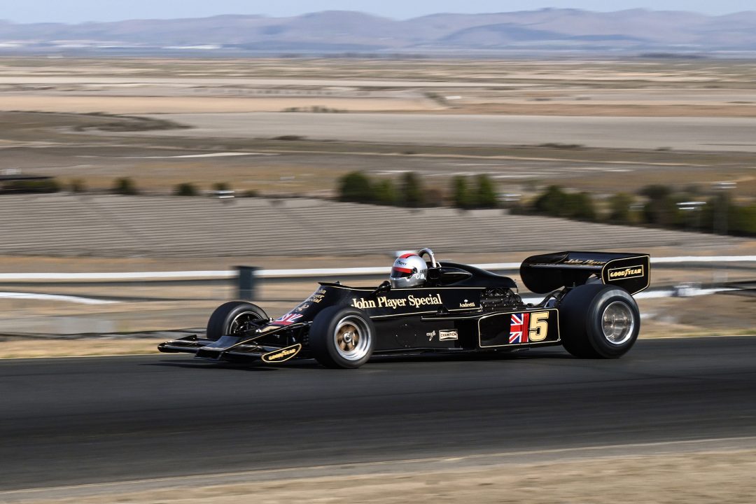 Chris Locke, 1976 Lotus 77,   Photo © Dennis Gray Dennis Gray