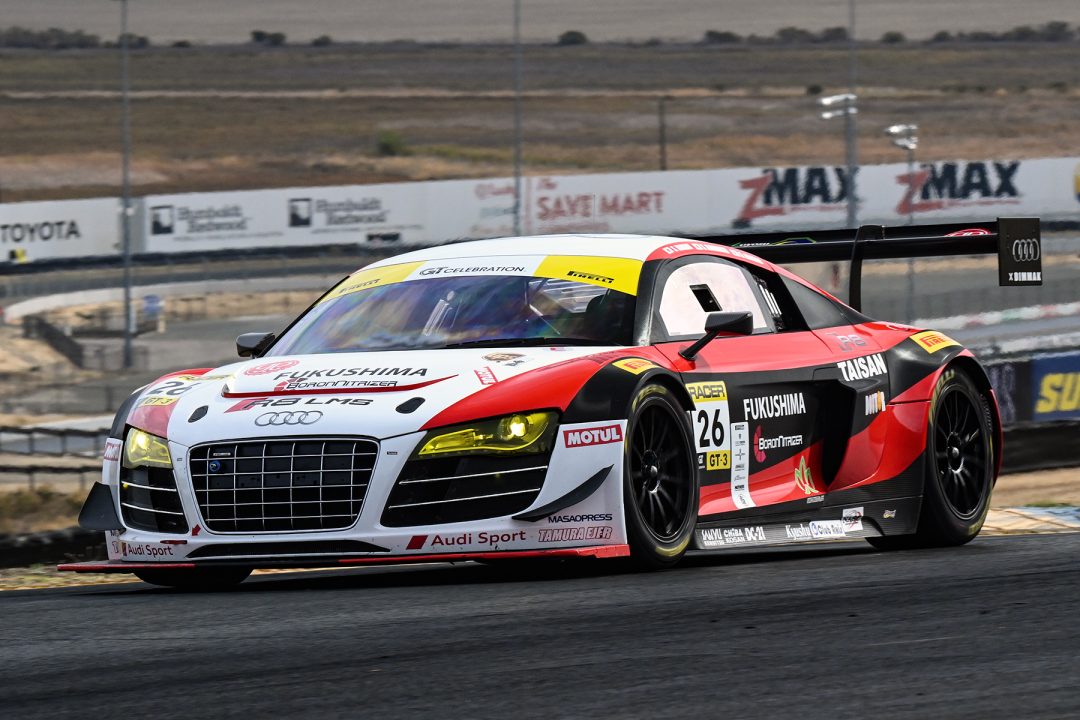 Bruce Leeson, 2012 Audi R8 LMS.   Photo © Dennis Gray Dennis Gray