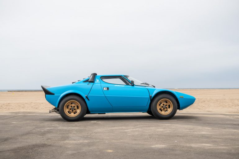 1975 Lancia Stratos HF Stradale, the name inspiration for Stratas Auctions.