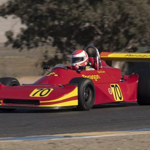 Danny Baker in his Ralt RT1 Formula Atlantic. Dennis Gray