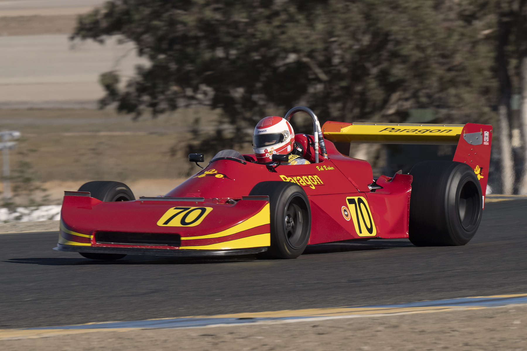 Danny Baker in his Ralt RT1 Formula Atlantic. Dennis Gray