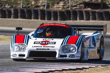 Lancia LC2 driven by Zak Brown - Copyright Bill Wagenblatt