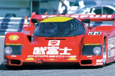 The 1989 Porsche 962C of Peter Stoneberg.
Photo: Art Eastman