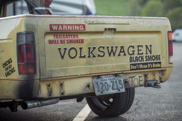 1981 VW Rabbit Pickup (aka 'The Caddy') driven by Team Caddy Daddy Racing