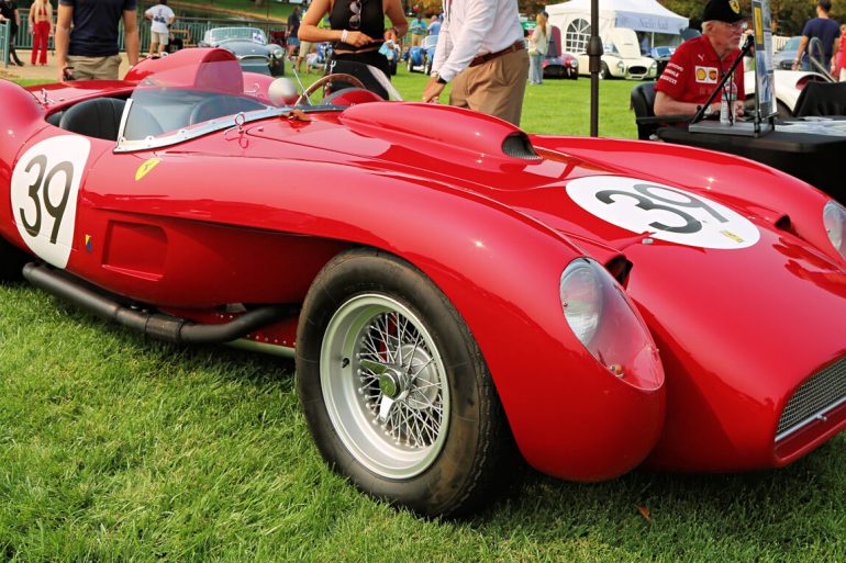 1957 Ferrari 250 Pontoon Testa Rosa  Jack Wright