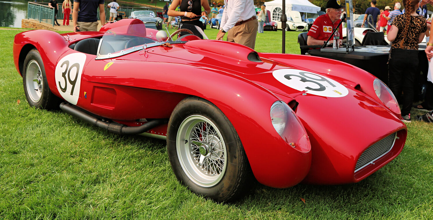 1957 Ferrari 250 Pontoon Testa Rosa  Jack Wright