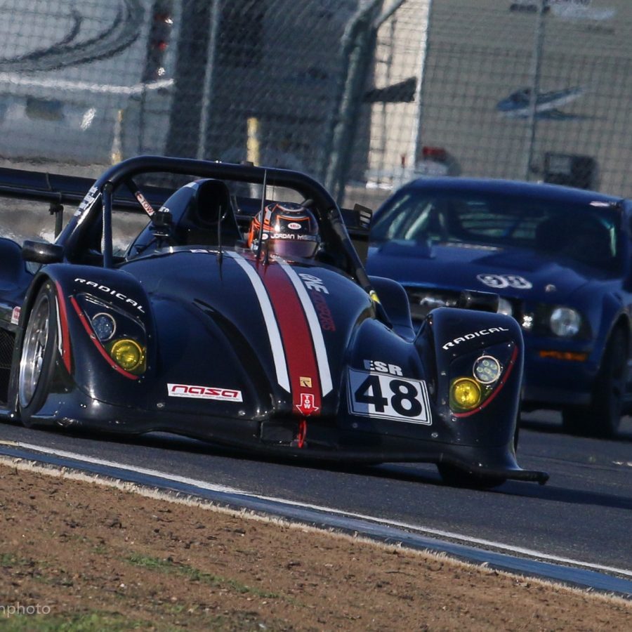 Car number 48 on track at Thunderhill Enduro 2021