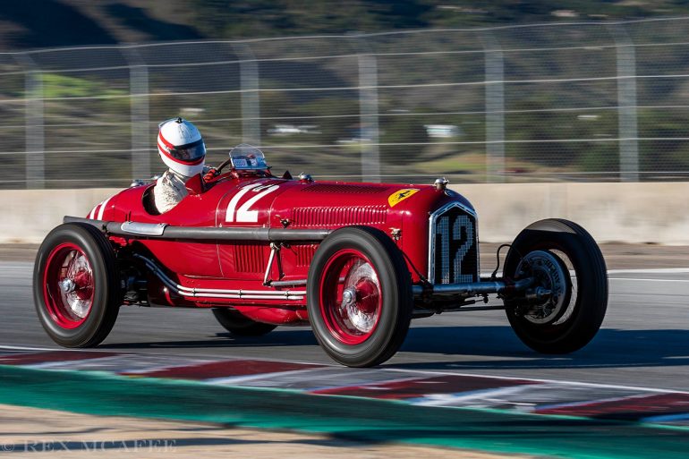 Erickson Shirley, Group 1, 1934 Alfa Romeo Tipo B (P3) .  Photo © Rex McAfee REX MCAFEE rexmcafee@gmail.com