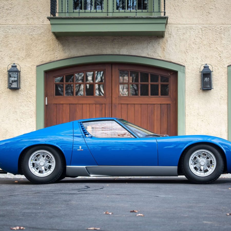 1967 Lamborghini Miura P400 sold by Sackey & Co.