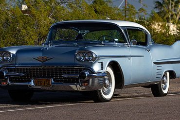 1958 Cadillac Series 62 Coupe Deville Tri-Power 365 CI, Automatic (Lot S127)