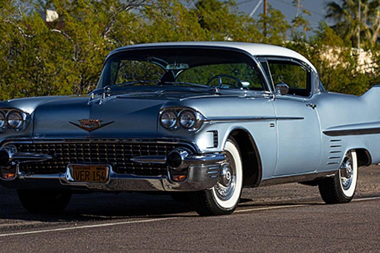 1958 Cadillac Series 62 Coupe Deville Tri-Power 365 CI, Automatic (Lot S127)