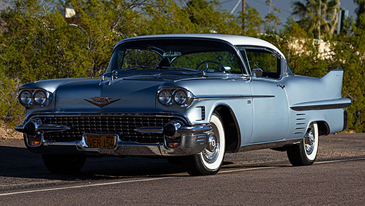 1958 Cadillac Series 62 Coupe Deville Tri-Power 365 CI, Automatic (Lot S127)