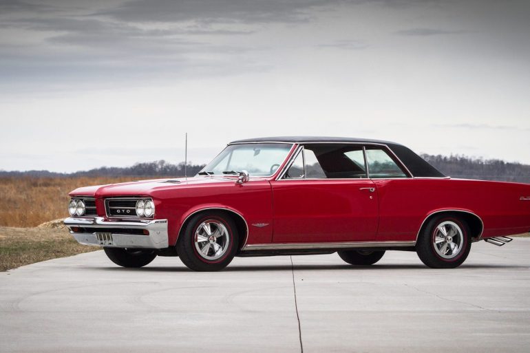 1964 Pontiac GTO Static Shot on an Airfield