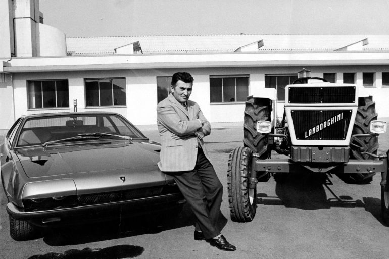 ferruccio lamborghini  foto storiche