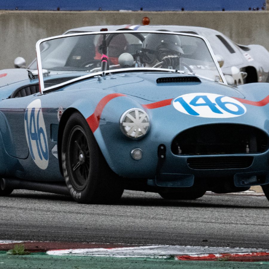 Chris MacAllister - 1964 Shelby Cobra FIA 289 in Eleven. Dennis Gray