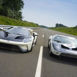 2nd-gen Ford GT and the 1964 Ford GT prototype.