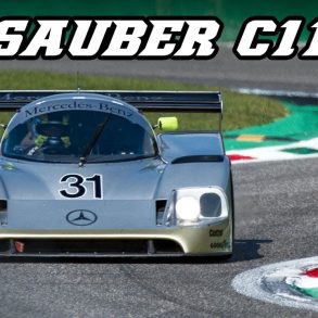 Sauber Mercedes C11 At The Monza Historic 2019