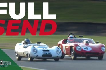 Ferrari 246S Dino & Lotus 15 Go Neck And Neck At The 2021 Goodwood Revival