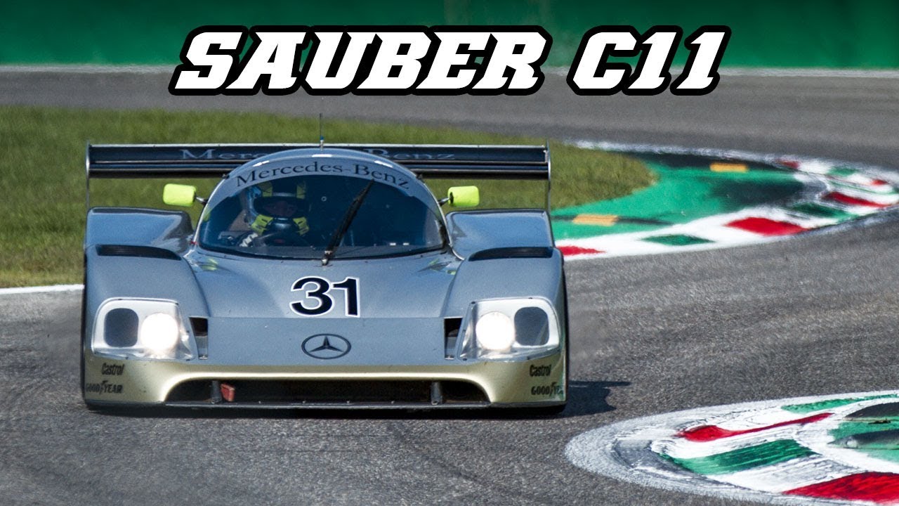 Sauber Mercedes C11 At The Monza Historic 2019