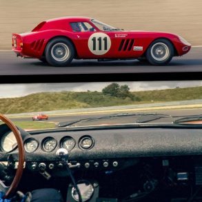 Onboard A Howling A Ferrari 250 GTO At Zandvoort Circuit