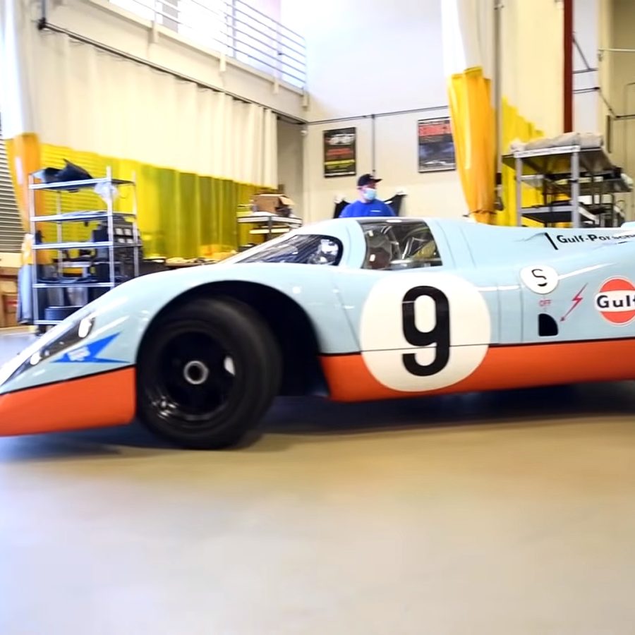 Bruce Canepa Takes The 1969 Porsche 917 On The Public Roads!