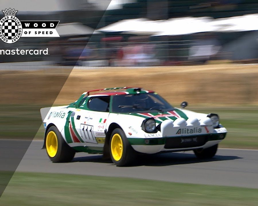 1974 Lancia Stratos Showing Off At The Goodwood Festival Of Speed