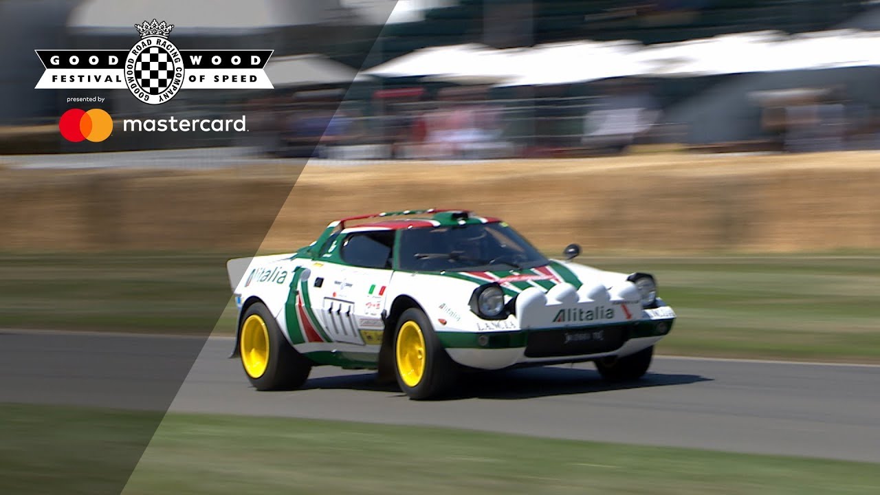 1974 Lancia Stratos Showing Off At The Goodwood Festival Of Speed