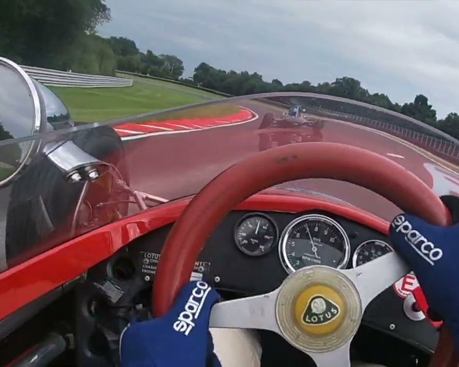 First Person Perspective Of A Lotus 22 Going Full Throttle!