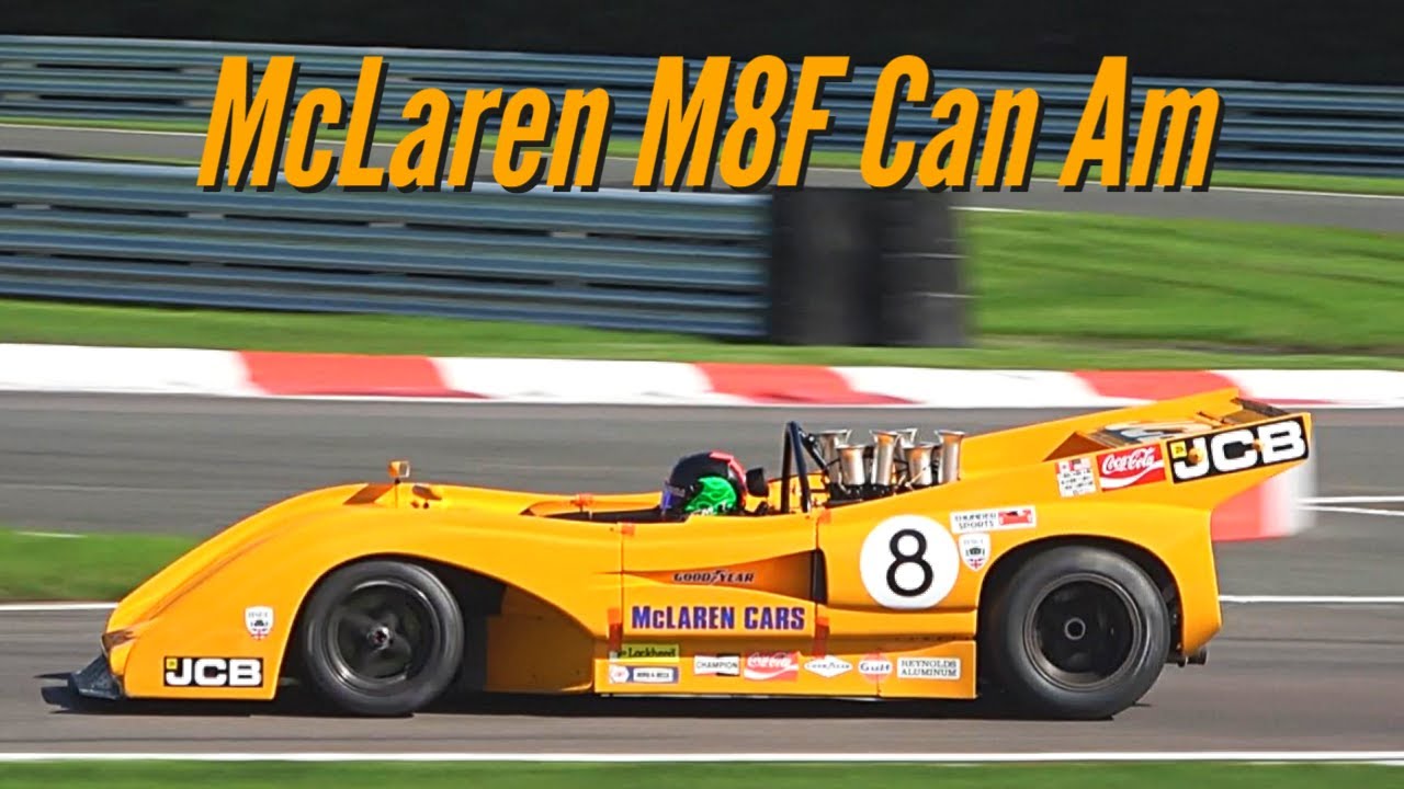 This 1972 McLaren M8F Is A Can-Am Monster!