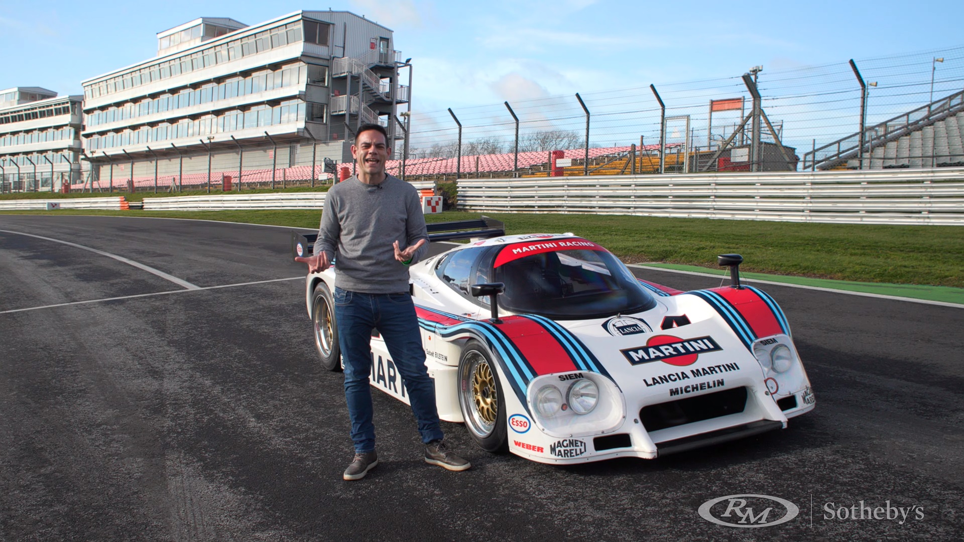 1984 Lancia LC2 Goes Full Throttle At Brands Hatch