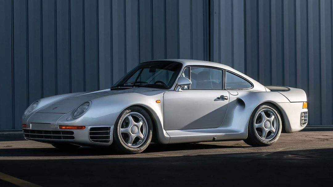 1987 Porsche 959 Komfort. Sold Price: $1,710,000. © Broad Arrow 