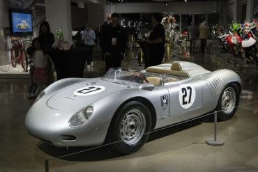 Former US Air Force pilot Roy Schechter opened a Porsche and Volkswagen dealership in Florida in 1947 and raced this Porsche 718 RSK, which he drove to a victory in the 4th Annual Courtland Sports Car Races in Alabama in 1959. Photo © 2023 Rex McAfee RexMcAfee@gmail.com