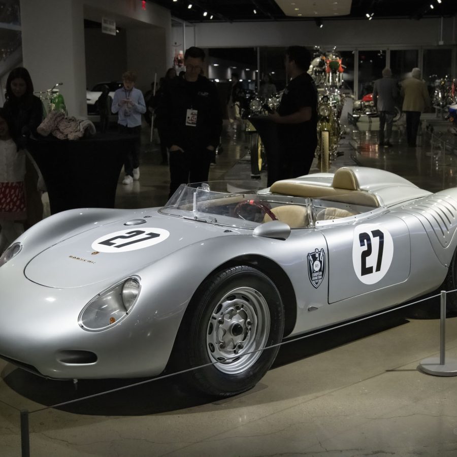 Former US Air Force pilot Roy Schechter opened a Porsche and Volkswagen dealership in Florida in 1947 and raced this Porsche 718 RSK, which he drove to a victory in the 4th Annual Courtland Sports Car Races in Alabama in 1959. Photo © 2023 Rex McAfee RexMcAfee@gmail.com