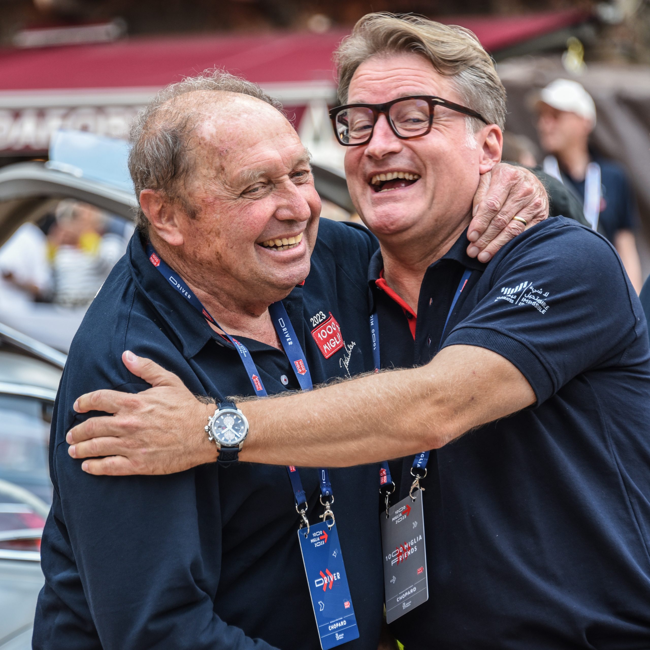 Jochen Mass at the Mille Miglia 2023