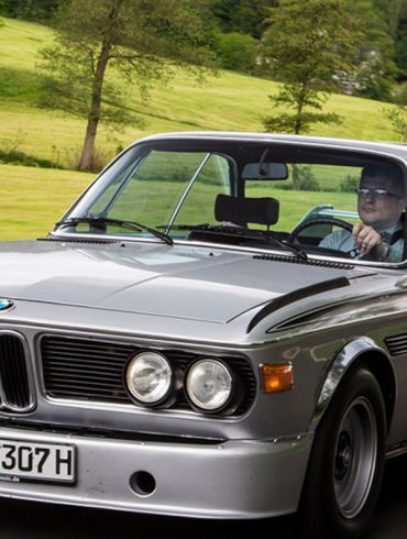 Silver 1973 BMW 3.0 CSL