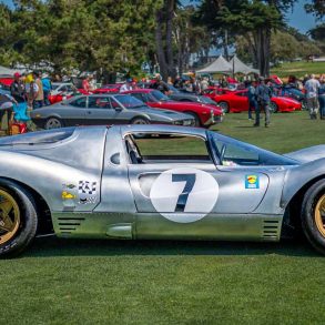 A 1967 Ferrari P3/412P Tribute car Kristina Cilia