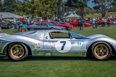 A 1967 Ferrari P3/412P Tribute car Kristina Cilia