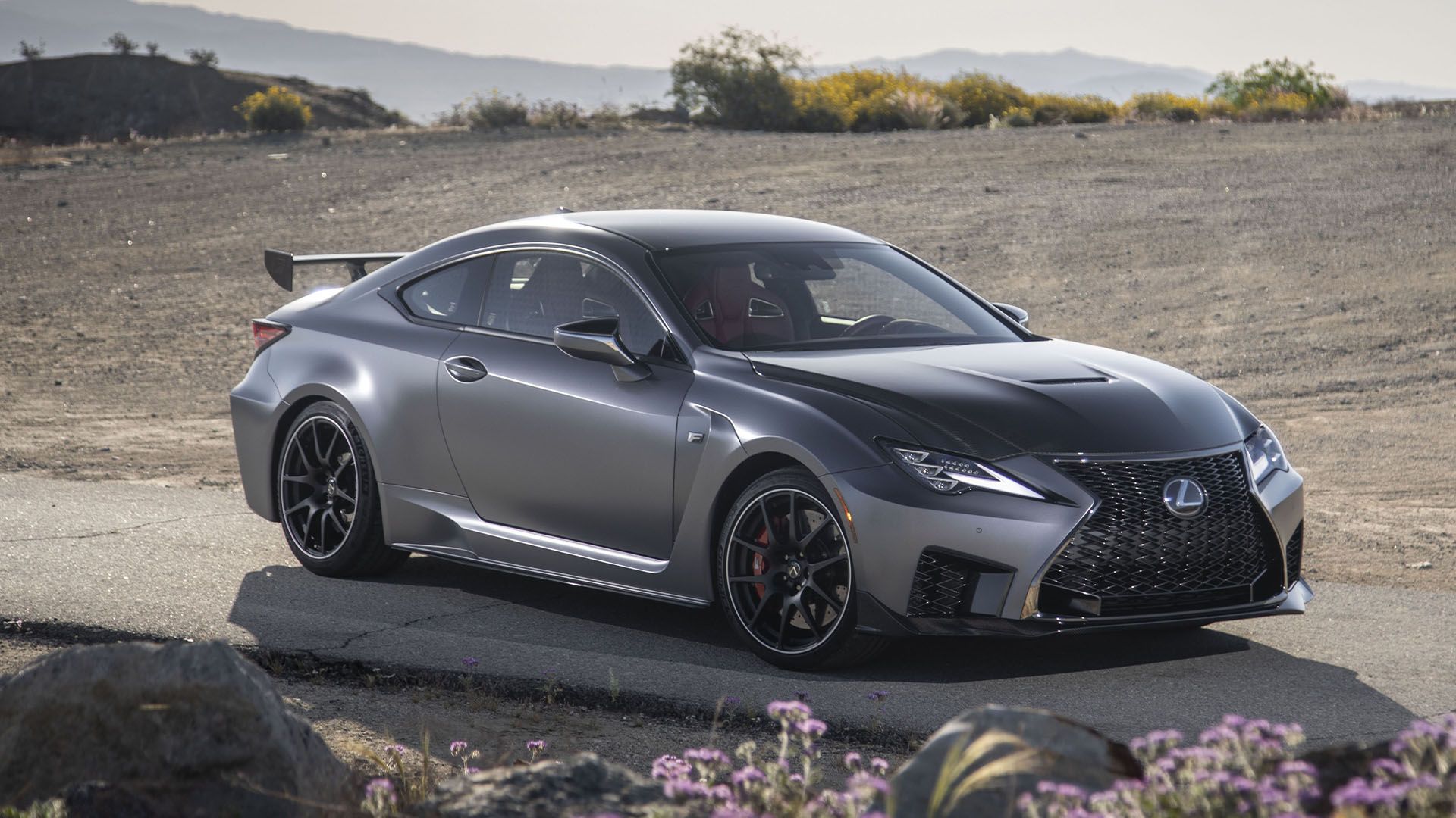 Photo of grey Lexus RC-F track edition