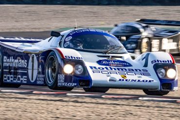 Malcolm Ross - 1985 Porsche 962 ©Dennis Gray Dennis Gray;Dennis Gray