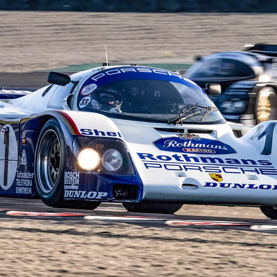 Malcolm Ross - 1985 Porsche 962 ©Dennis Gray Dennis Gray;Dennis Gray